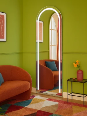 Spogulis ar LED apgaismojumu DIVINO, 190 x 60 cm, 2700-6500K, 47W, 5170Lm, IP44